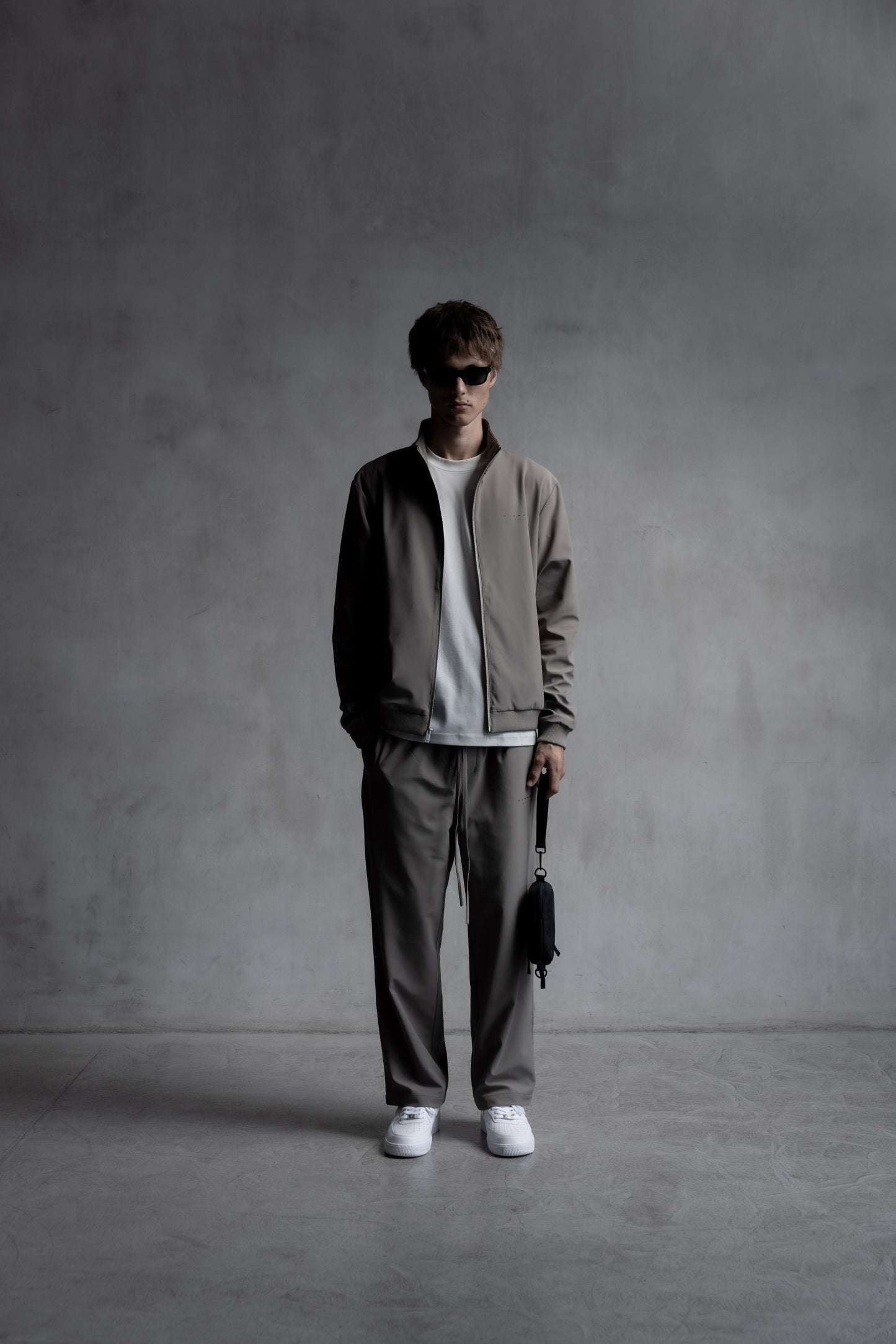 Nylon Track Jacket