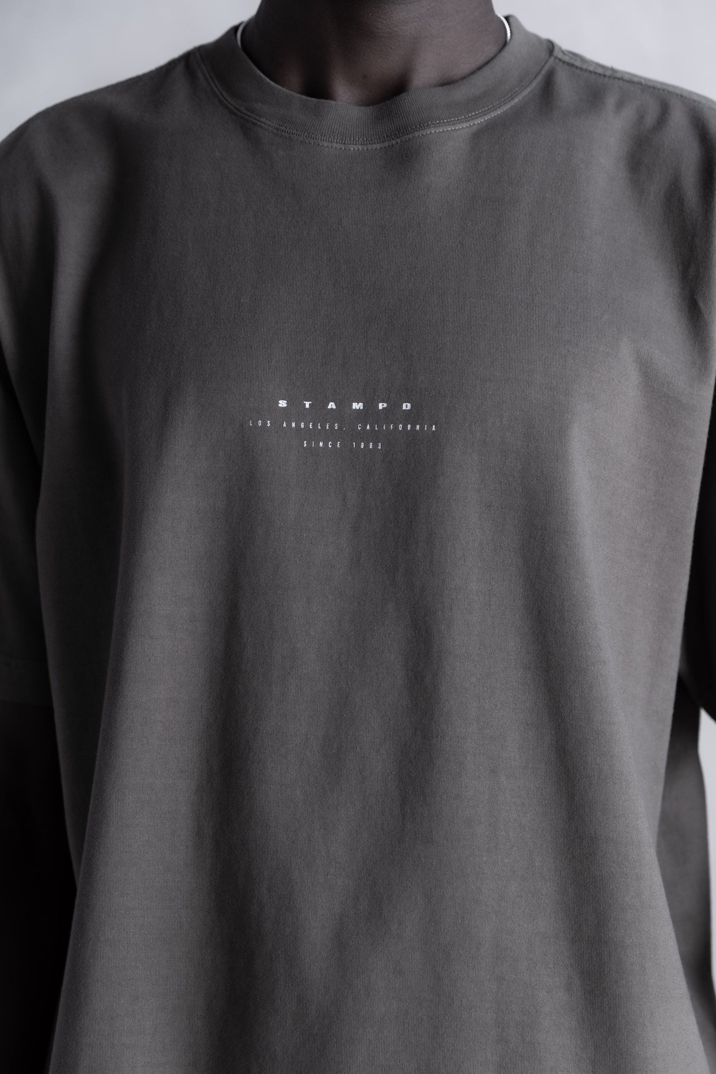 Strike Stack Logo Relaxed Tee - Garment Dye