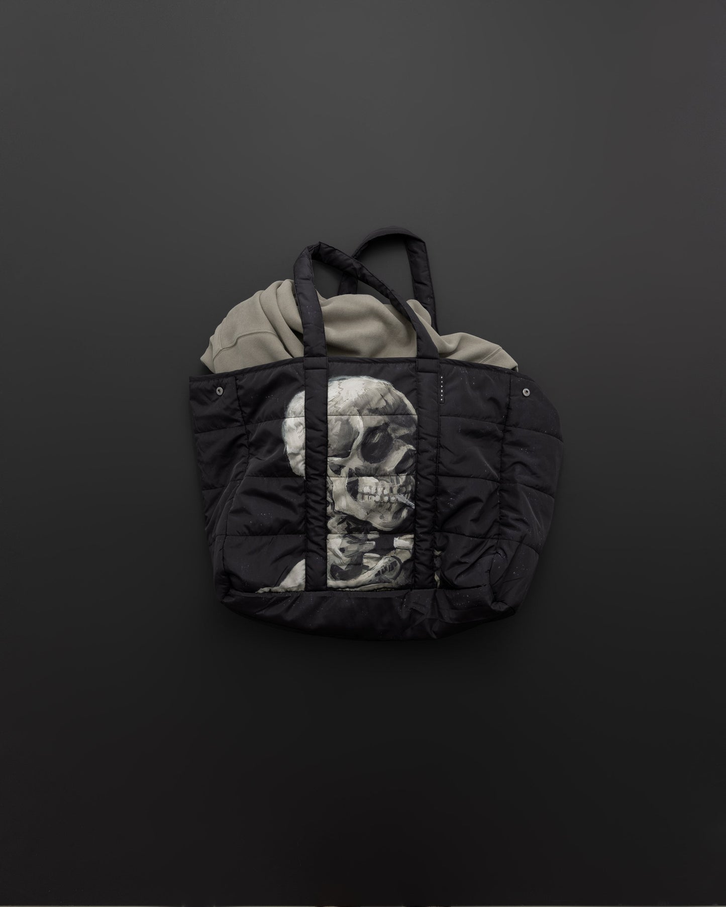 Skeleton Oversized Puffer Tote