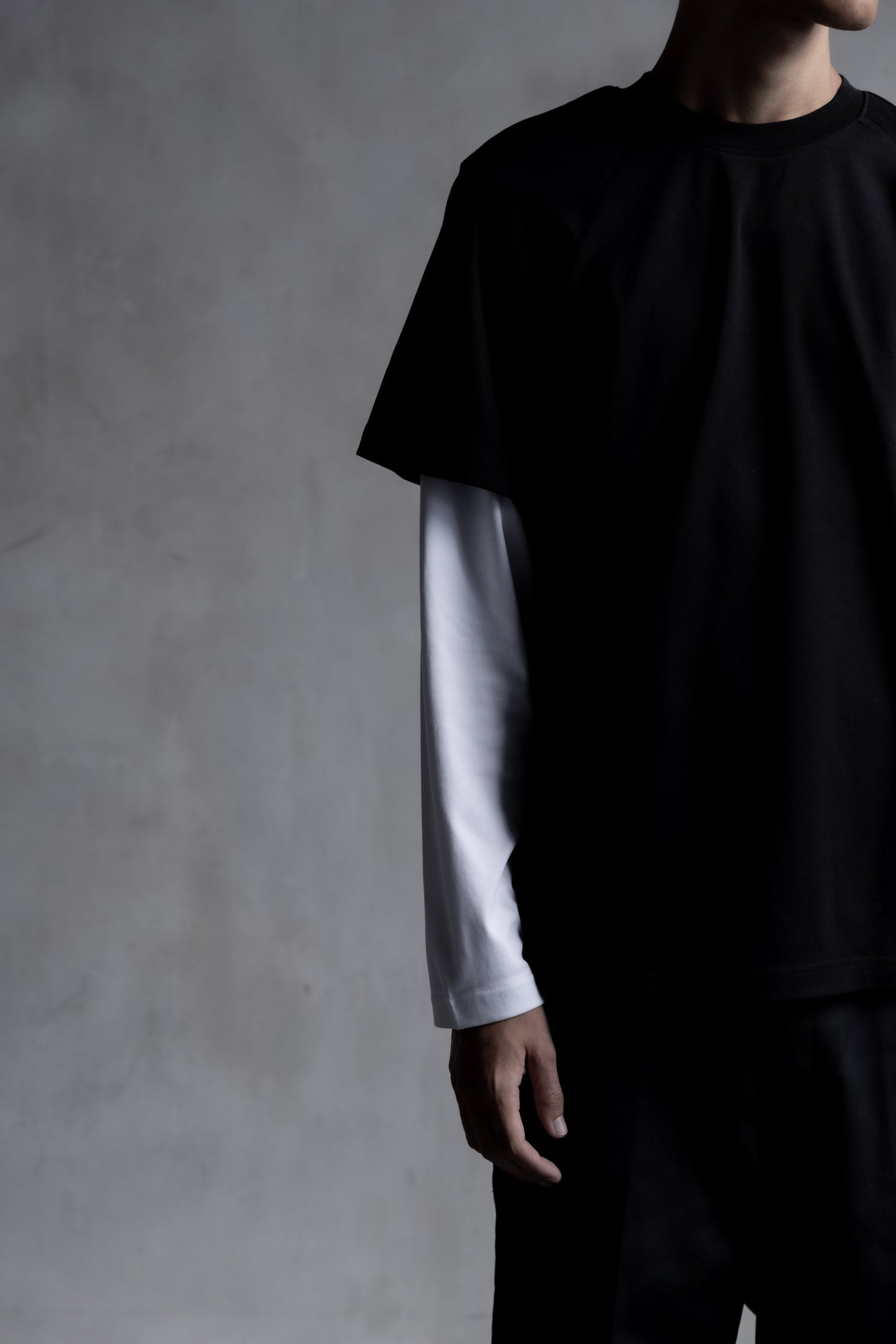 Double Layer LS Relaxed Tee