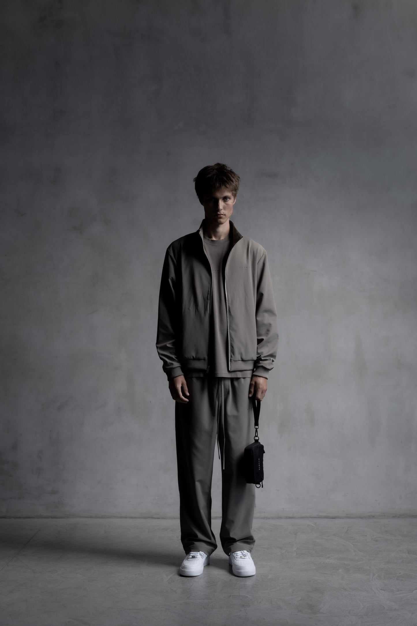 Nylon Track Jacket