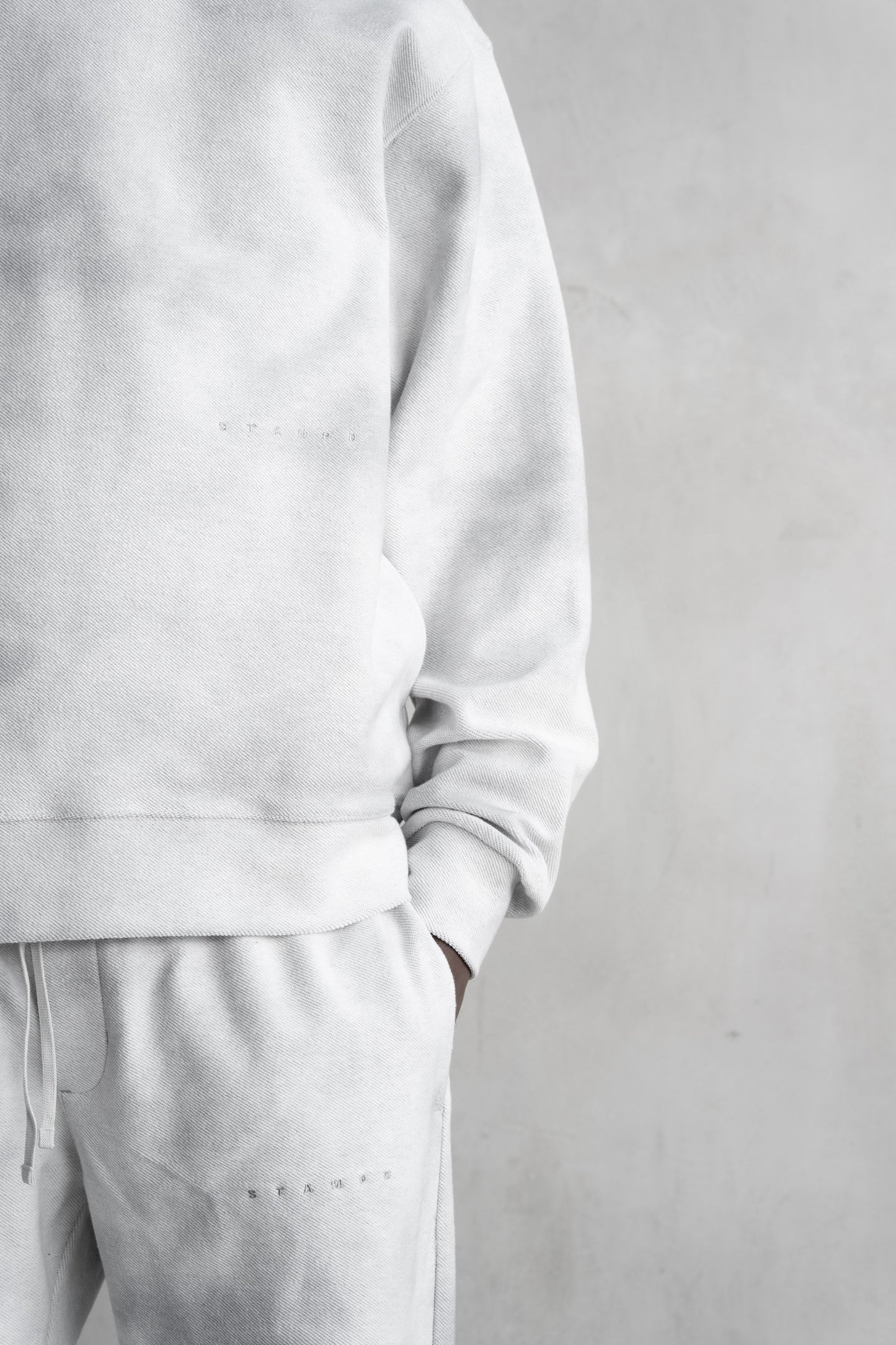 Storm Print Reverse Terry Sweatpant
