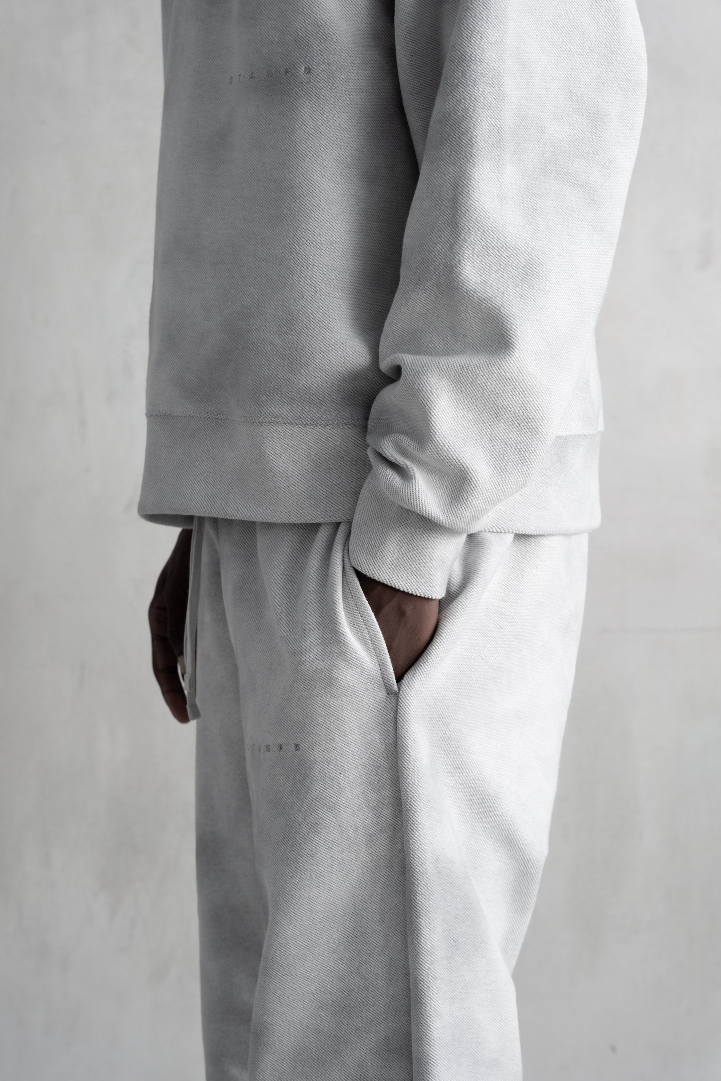 Storm Print Reverse Terry Sweatpant