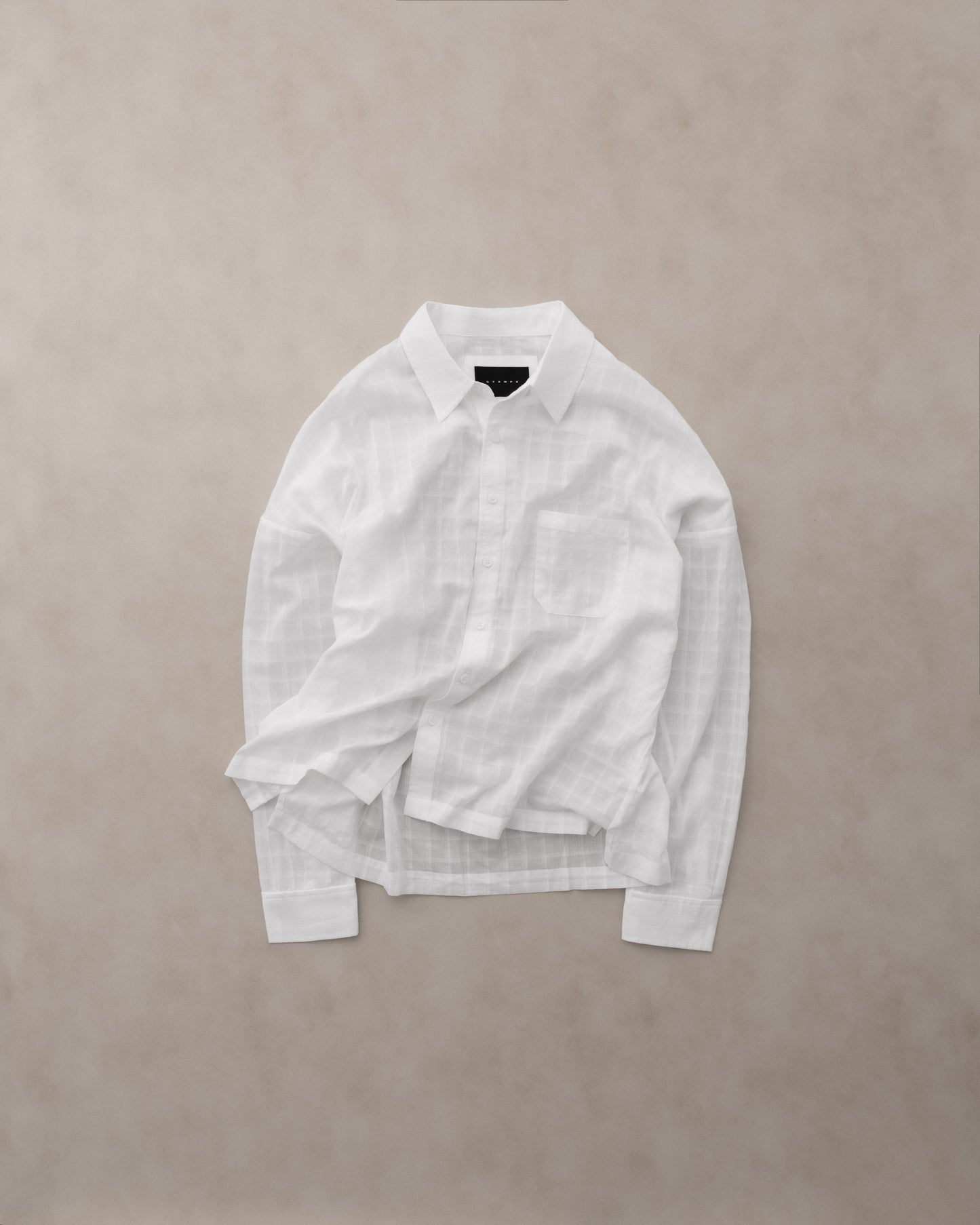Cropped Oversized Buttondown