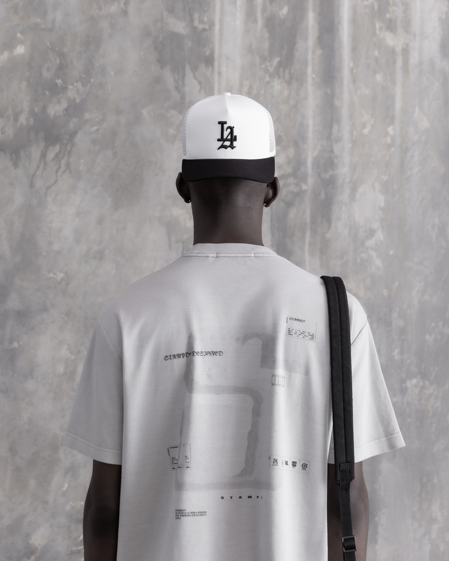 Cement Transit Relaxed Tee - Vintage Washed