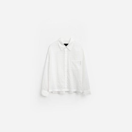 Cropped Oversized Buttondown