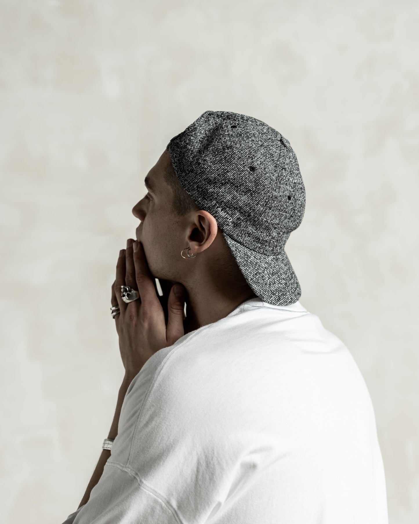 Heather Knit Sport Cap