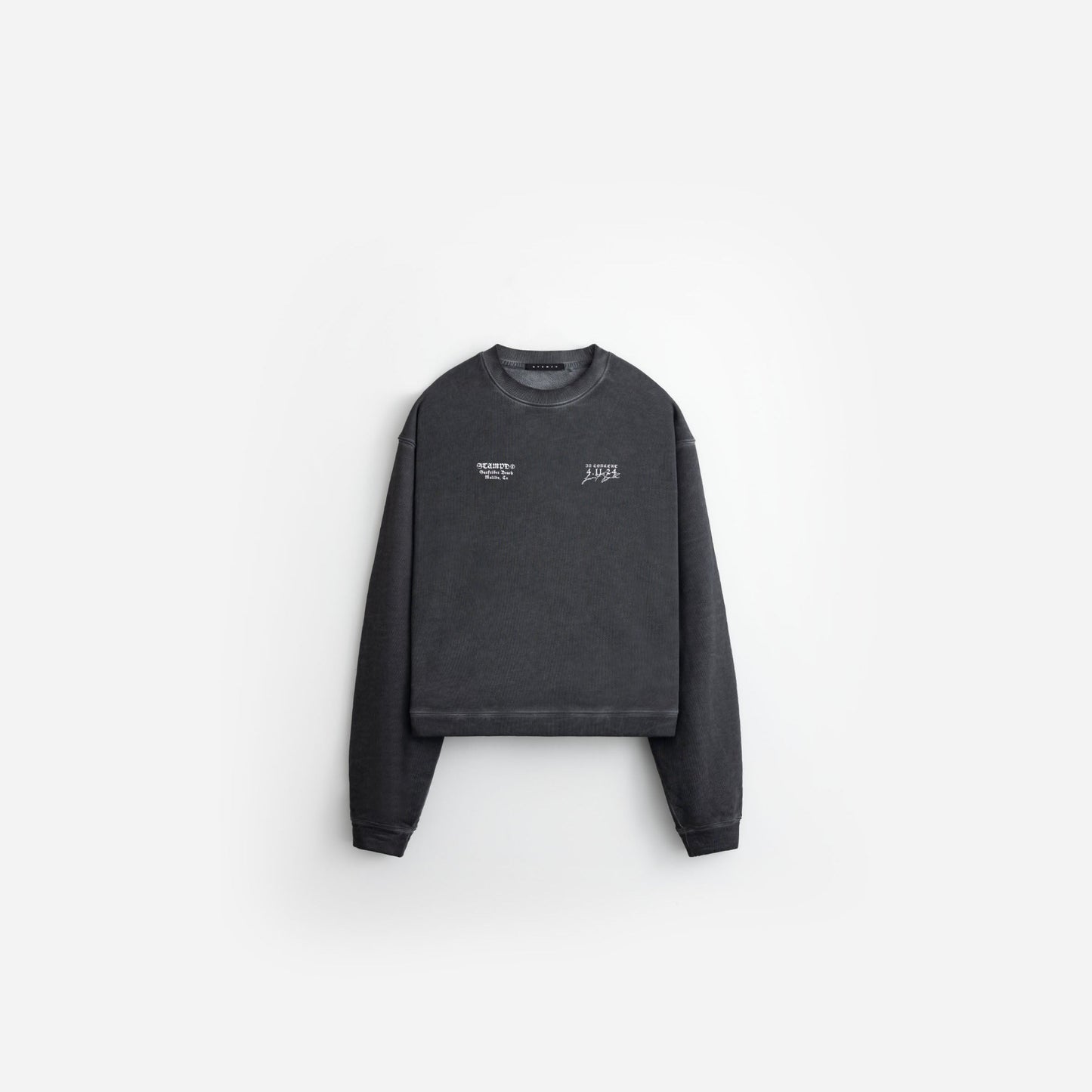 Oil Washed Malibu High Crew