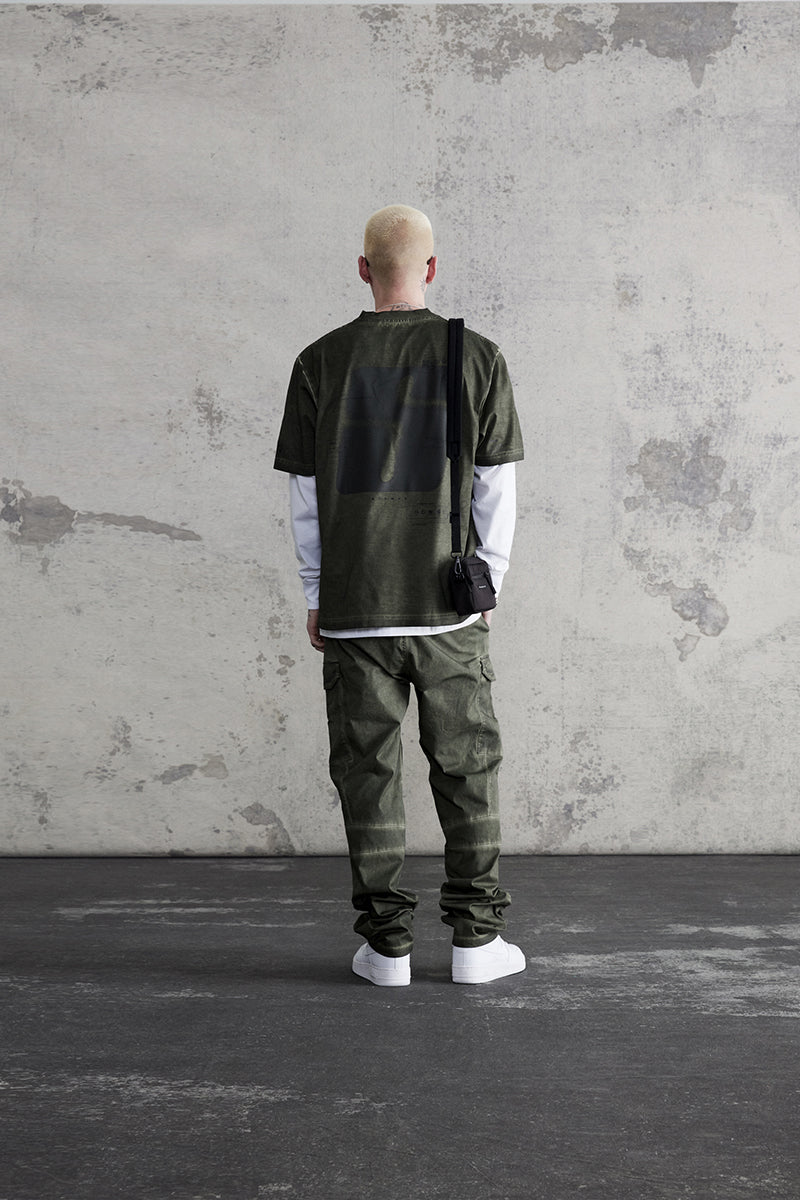 Oil Washed Transit Relaxed Tee