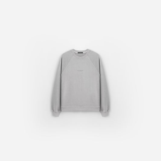 Stack Logo Raglan Crewneck - Vintage Washed